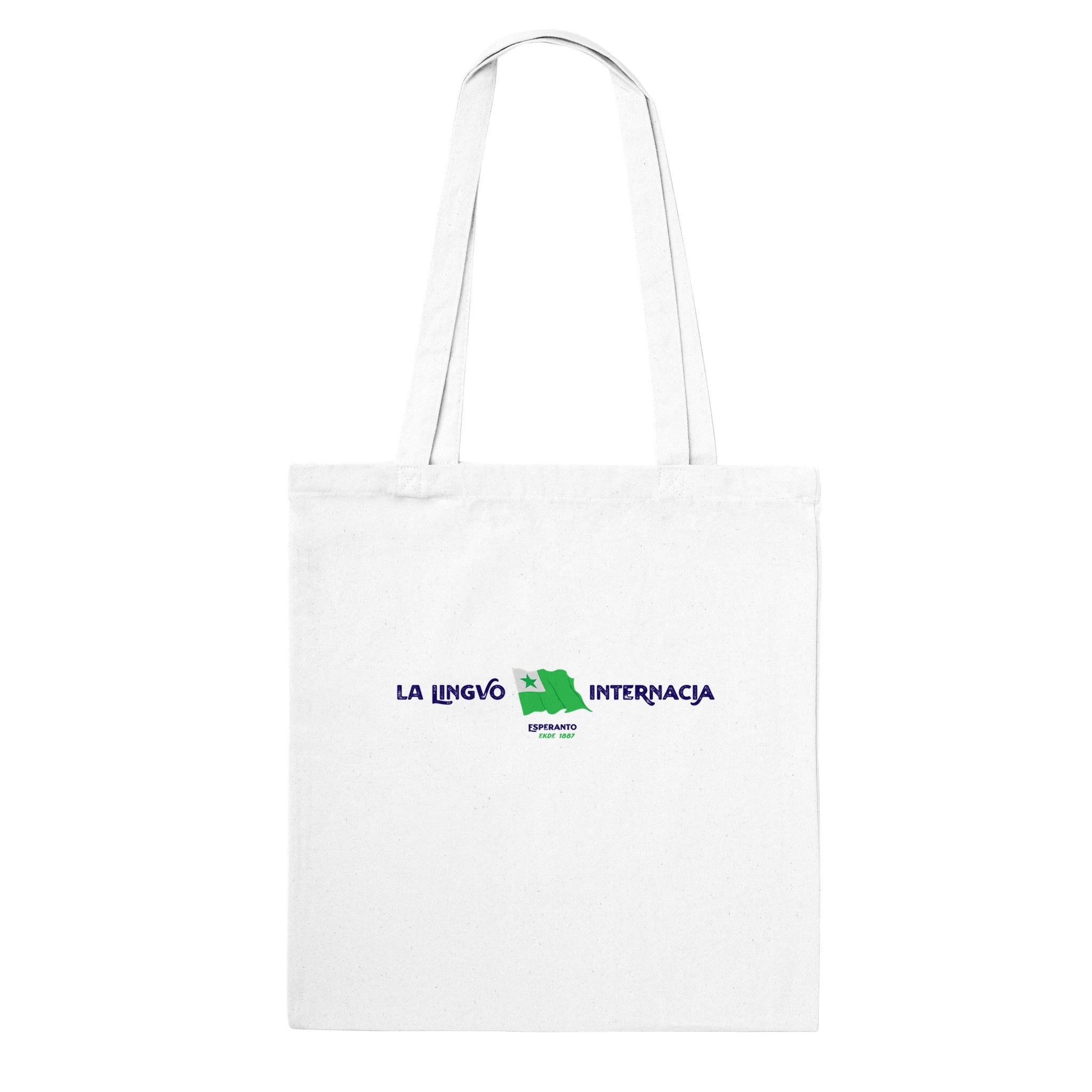 La Internacia Lingvo Esperanto Flago Canvas Tote Bag