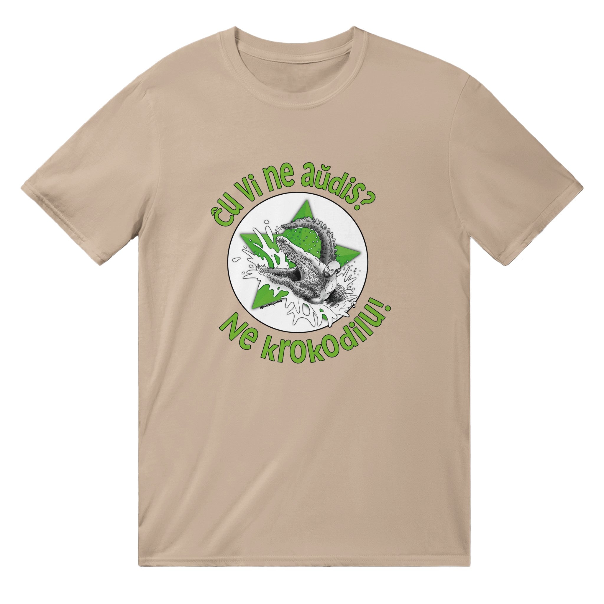 Zamenhof Krokodilo Unisex T-shirt
